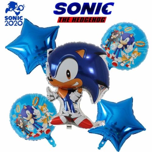 Sonic The Hedgehog Foil Balloon - Maria's Parties - party supplies