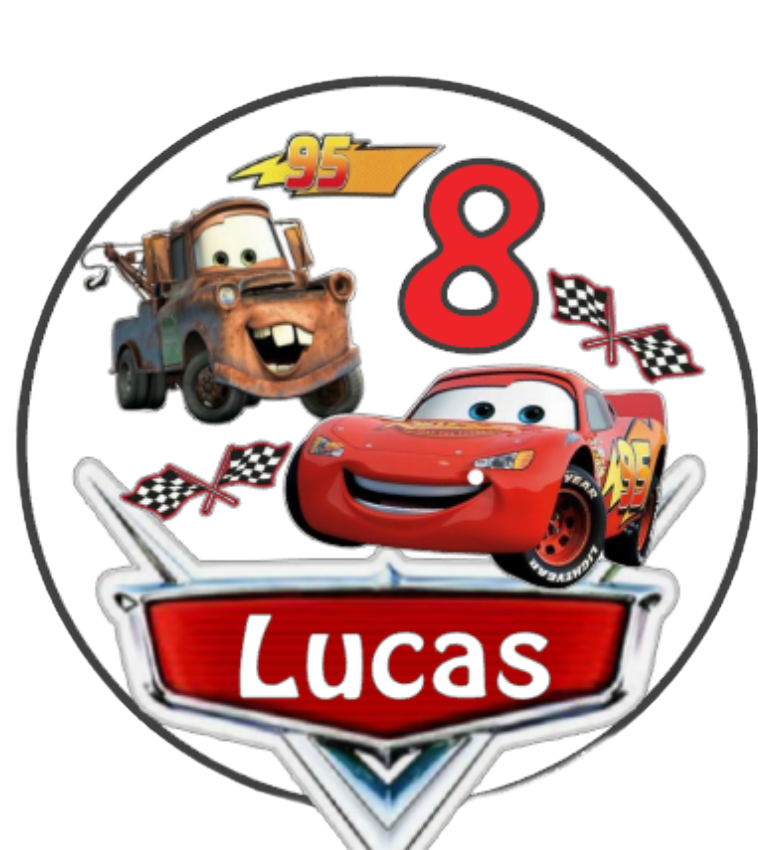 Cars Cake Topper Dinoco McQueen Toy Figure – Toy Dreamer