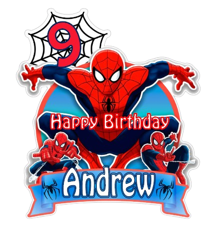 The Amazing Spiderman Cake topper